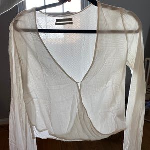 URBAN WHITE CROSS TOP